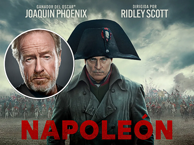 Ridley Scott: Joaquin Phoenix me hizo reescribir 'Napoleón'