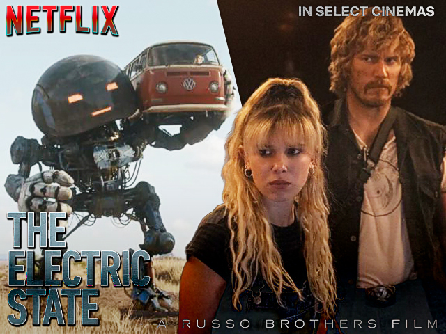 Primer vistazo a ‘The Electric State’ con Millie Bobby Brown y Chris Pratt