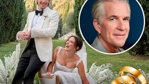 El 'padre' en la ficción de Once ofició la boda de Millie Bobby Brown