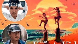Karate Kid con Ralph Macchio y Jackie Chan revela su título con un logo nostálgico
