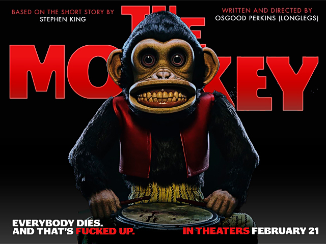 La nueva adaptación de Stephen King, 'The Monkey', estrena su primer tráiler