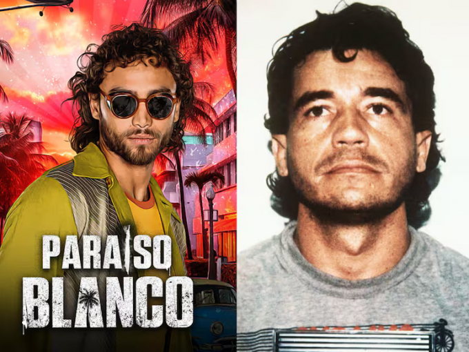 Paraíso Blanco: La historia de Carlos Lehder, un  narcotraficante famoso, durante la época de Pablo Escobar.