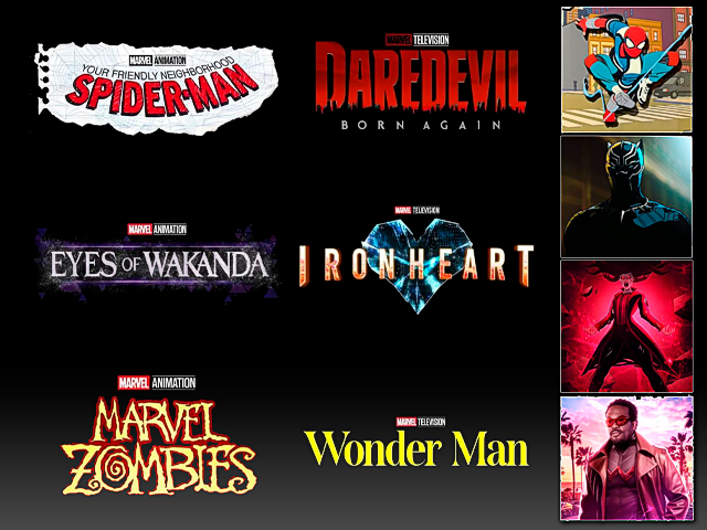 Disney Plus muestra el tráiler de todas las series Marvel para 2025