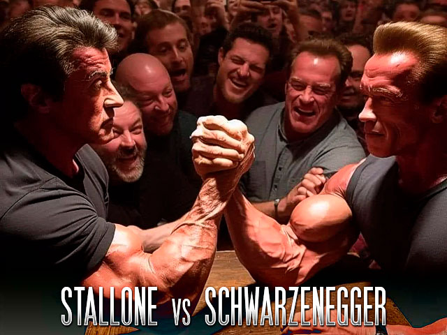 Arnold Schwarzenegger y Sylvester Stallone: el origen de su histórica rivalidad