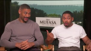 Entrevista: Aaron Pierre y Kelvin Harrison Jr. actores principales de Mufasa: El Rey León
