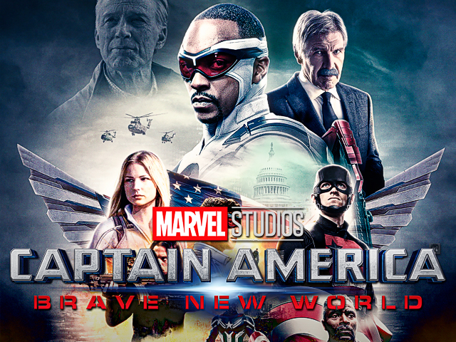 El nuevo traje de Falcon brilla en el tráiler y póster de 'Capitán América: Brave New World'
