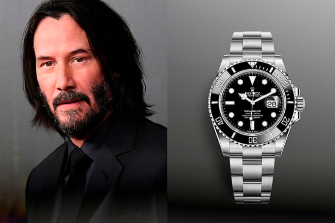 El exclusivo Rolex de Keanu Reeves robado hace un año ha sido recuperado en Chile
