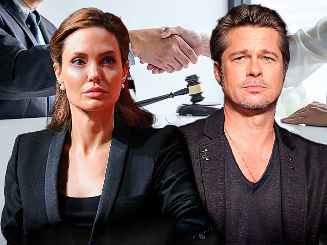 Brad Pitt y Angelina Jolie ponen fin a 8 años de disputas legales con un acuerdo de divorcio