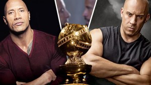 Vin Diesel saluda a Dwayne Johnson en los Globos de Oro reavivando su polémica relación