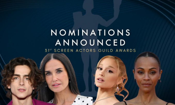 Wicked y Shogun dominan las nominaciones de los SAG Awards 2025