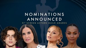 Wicked y Shogun dominan las nominaciones de los SAG Awards 2025