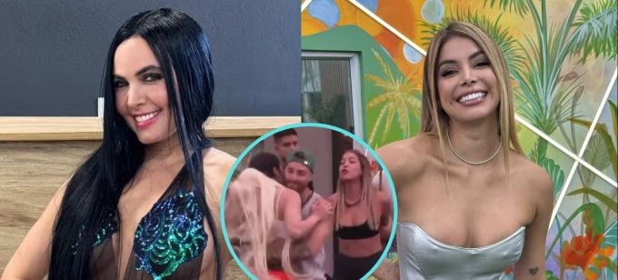 ‘Yaya’ y Jery Sandoval protagonizan feroz enfrentamiento en ‘La casa de los famosos’ ¡Tuvo que intervenir el equipo!