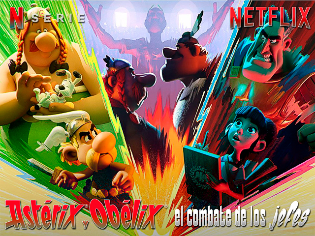 Netflix presenta el esperado tráiler oficial de 'Astérix y Obélix: El combate de los jefes'