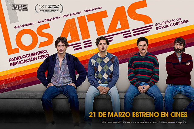 Ser padre en los años 80 no es tarea sencilla en 'Los Aitas', la nueva comedia española que se estrena esta semana