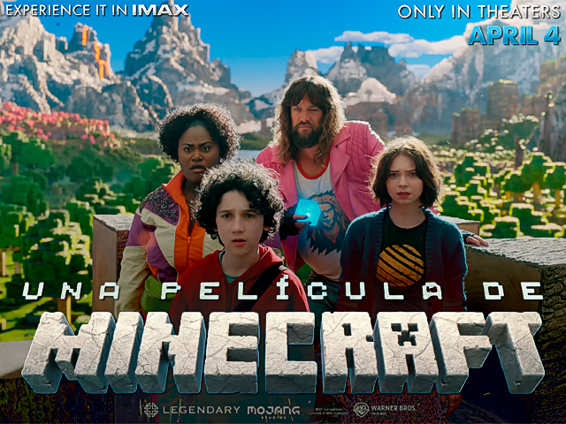 'Una película de Minecraft' marca el estreno más exitoso en la historia del cine basado en videojuegos