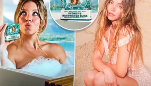 Sydney Sweeney causa revuelo con jabones elaborados usando el agua de sus baños personales