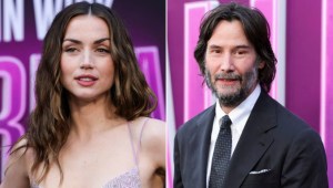 Ana de Armas comparte un incómodo momento con Keanu Reeves