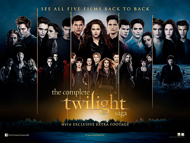 Primer póster oficial del regreso a los cines de la saga 'Crepúsculo'