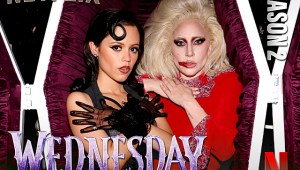 Primera fotografía de Lady Gaga en el papel de Rosaline Rotwood para la serie 'Wednesday'