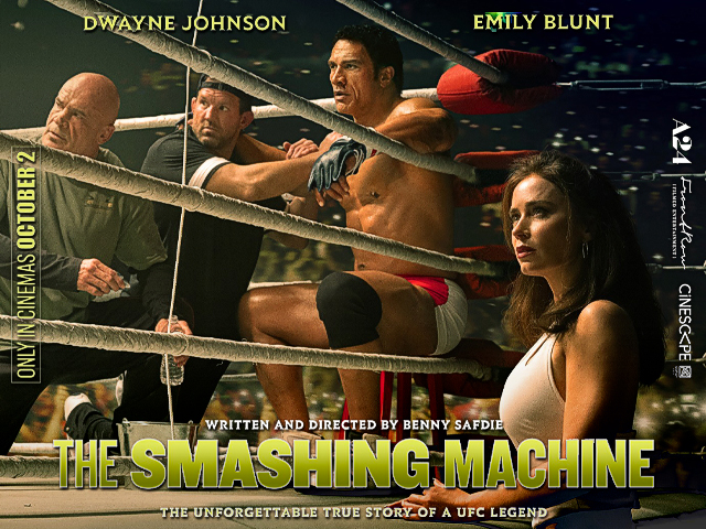Explosivo nuevo tráiler de 'The Smashing Machine' con Dwayne Johnson y Emily Blunt