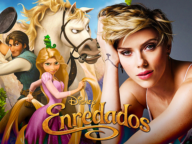 Disney resucita el remake de 'Enredados' y pone el ojo en Scarlett Johansson para liderar el reparto