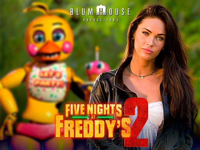 Megan Fox se une al reparto de 'Five Nights at Freddy’s 2' para encarnar a la seductora y aterradora Toy Chica