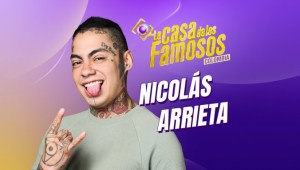 Nicolás Arrieta, el favorito elegido para abrir 'La Casa de los Famosos' 2026