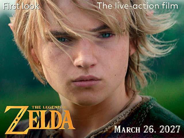 Revelan por fin cómo lucen Link y Zelda en el ambicioso live-action de 'The Legend of Zelda'