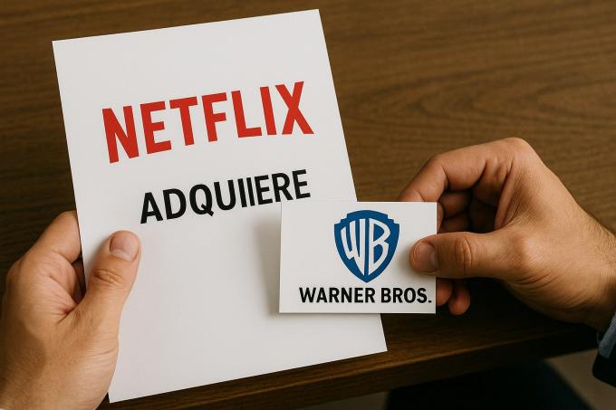 Netflix compra Warner Bros. Discovery (incluyendo HBO Max y sus estudios) por US$ 82 700 millones