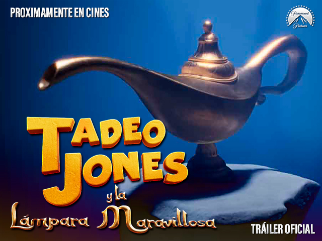 El primer tráiler de 'Tadeo Jones y la lámpara maravillosa' desata una carrera épica a través del tiempo