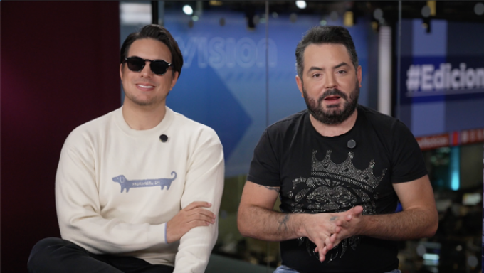 Entrevista : Vadhir y José Eduardo Derbez presentan su nueva docuserie 
