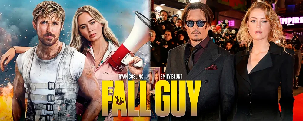 Polémica en las redes por el chiste sobre Amber Heard y Johnny Depp en The Fall Guy