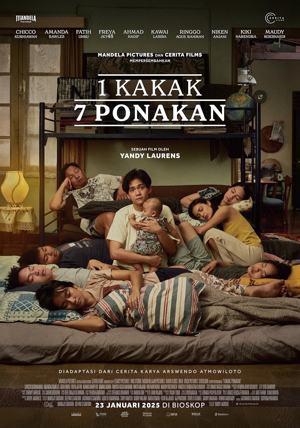 Poster de 1 KAKAK 7 PONAKAN