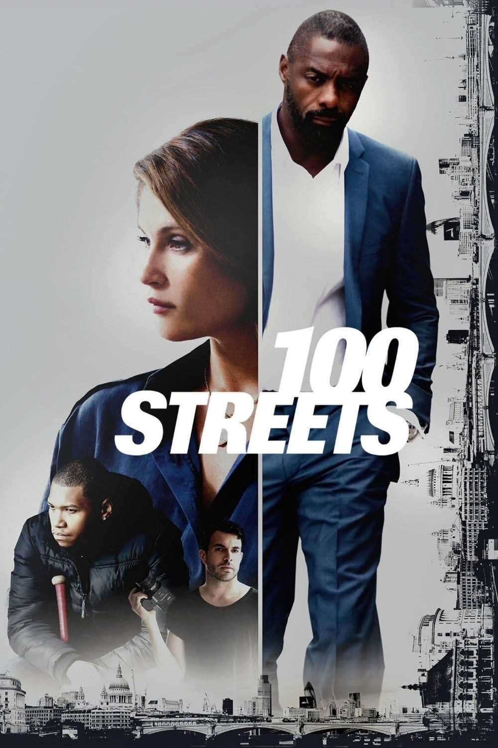 Poster de 100 CALLES en inglés