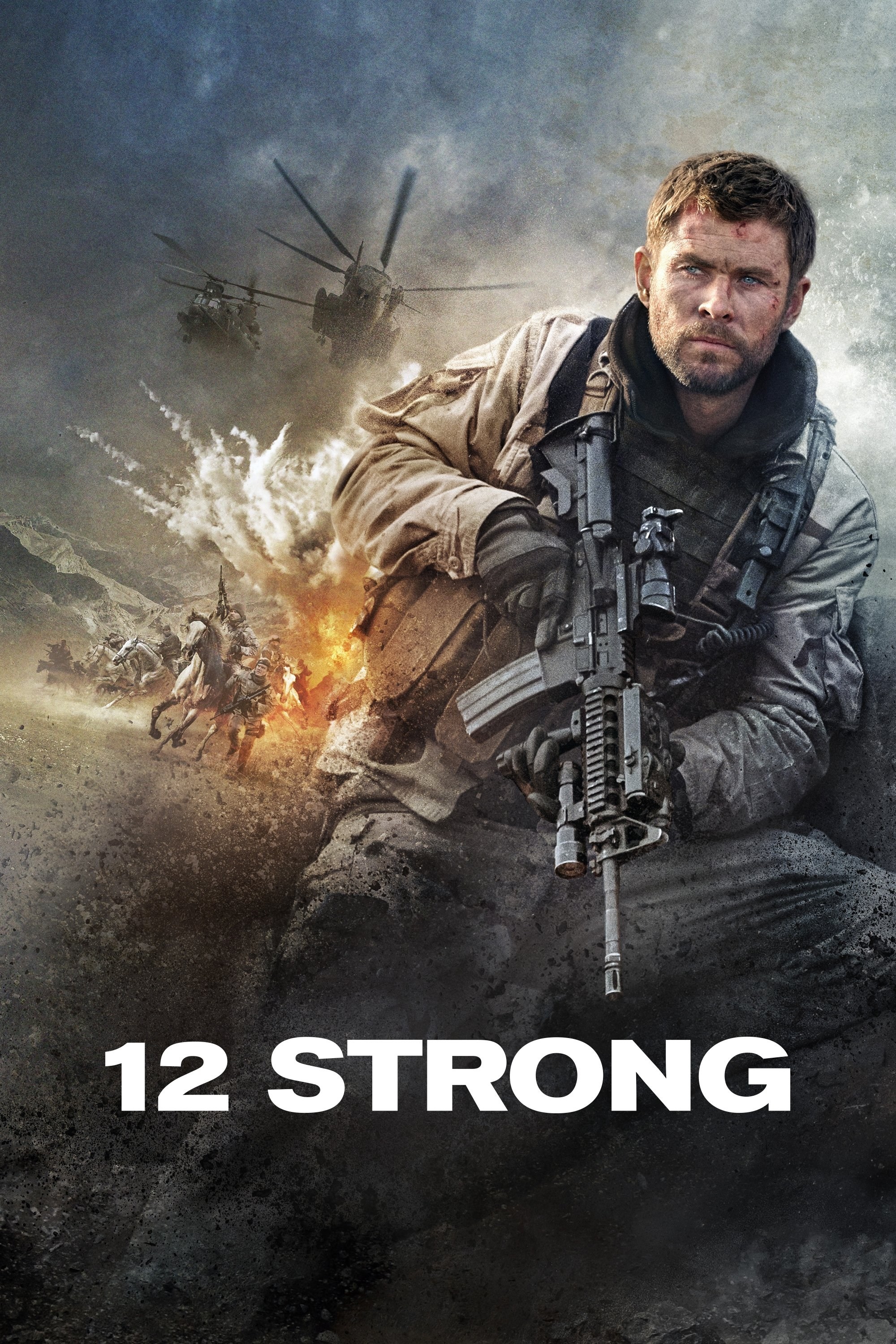 Poster de 12 VALIENTES en inglés