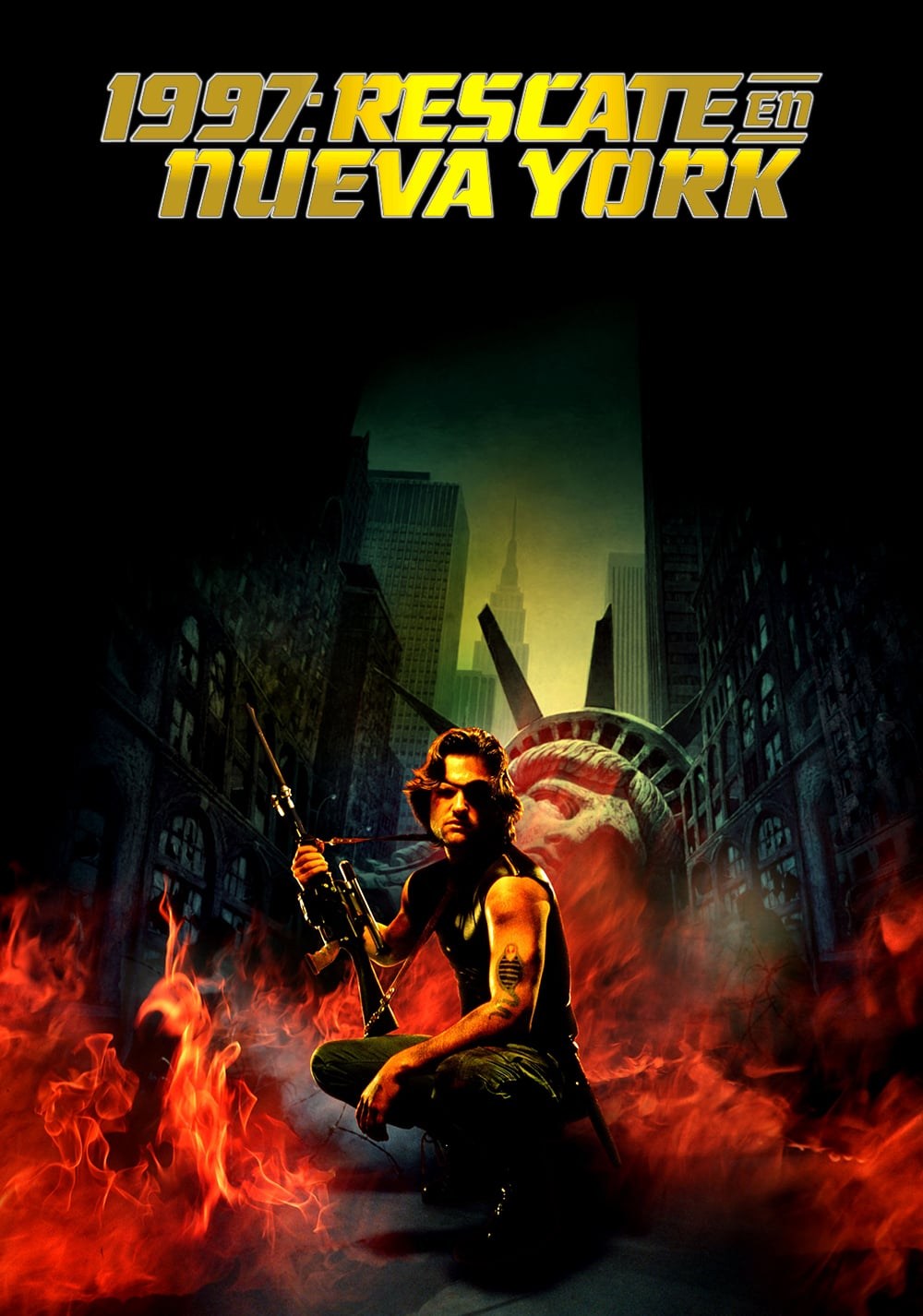 Poster de 1997: RESCATE EN NUEVA YORK en español