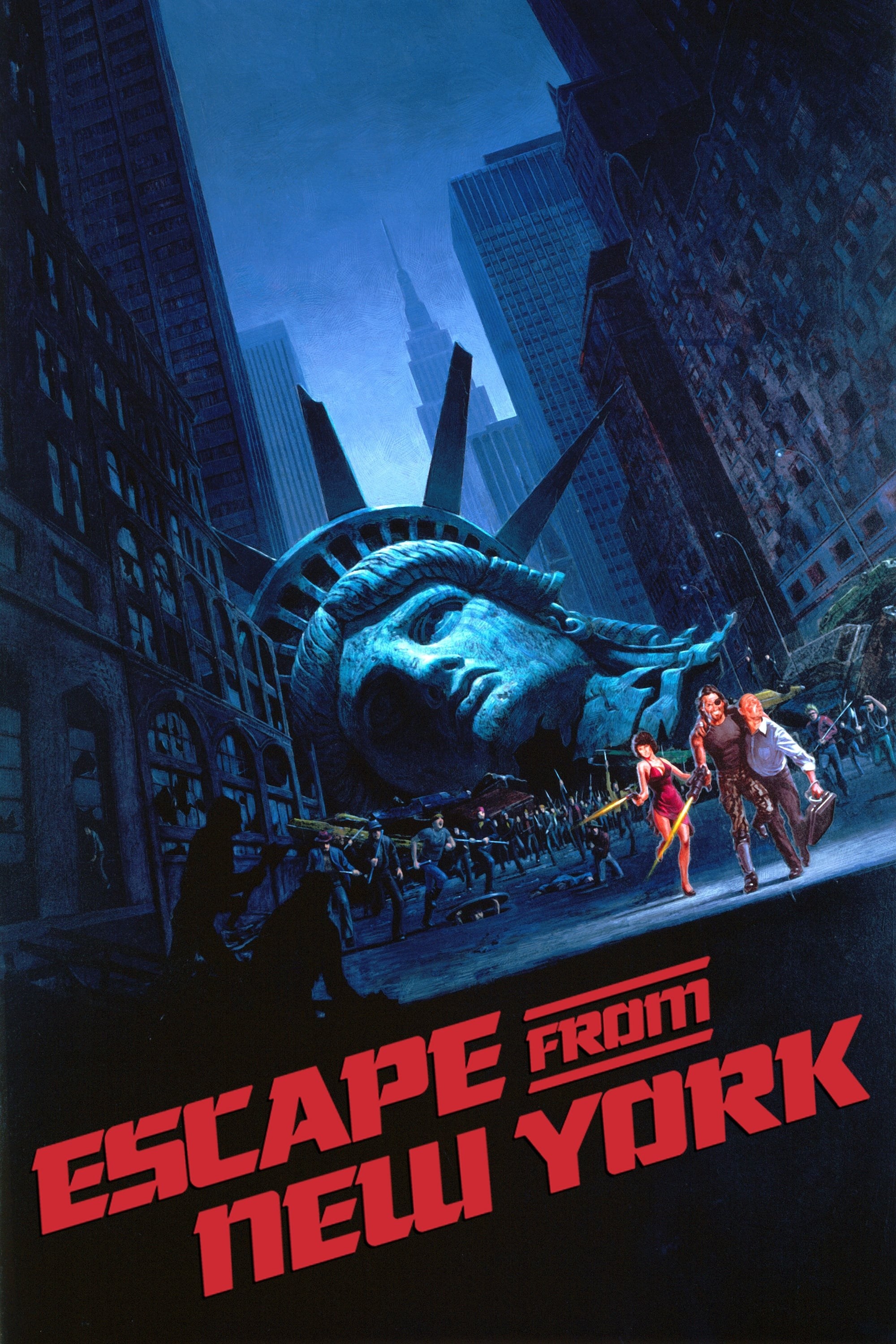 Poster de 1997: RESCATE EN NUEVA YORK en inglés