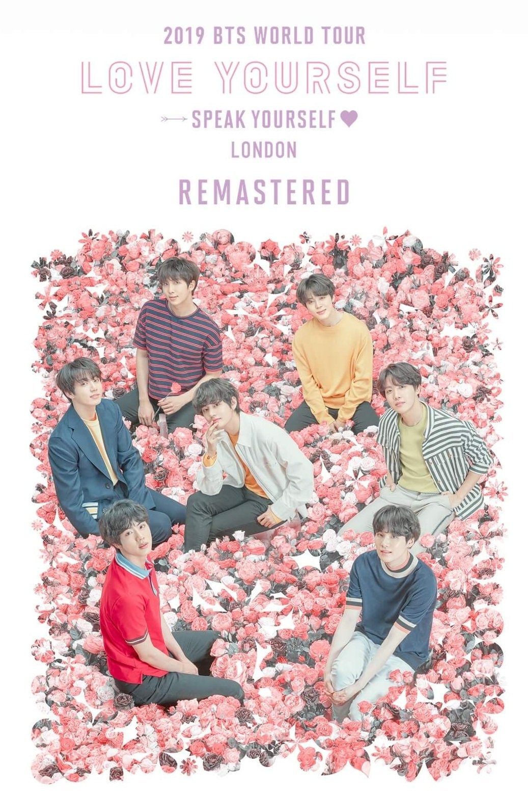 Poster de 2019 BTS WORLD TOUR LOVE YOURSELF: SPEAK YOURSELF LONDON