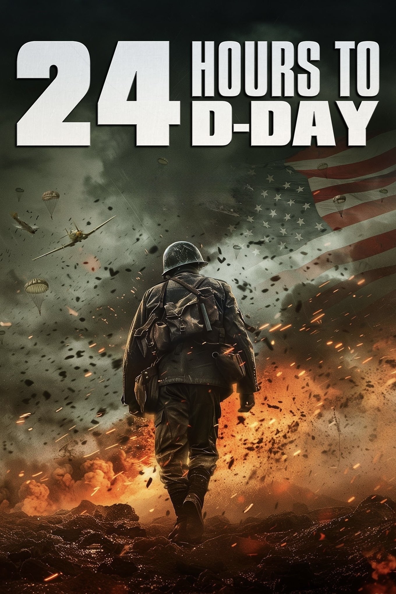 Poster de 24 HOURS TO D en inglés