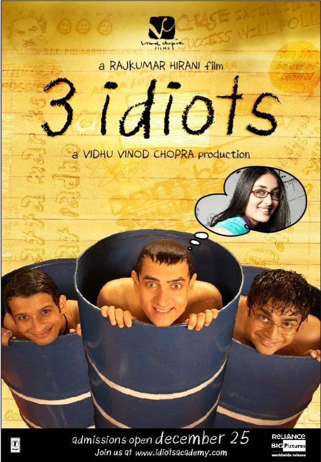 Poster de 3 IDIOTAS