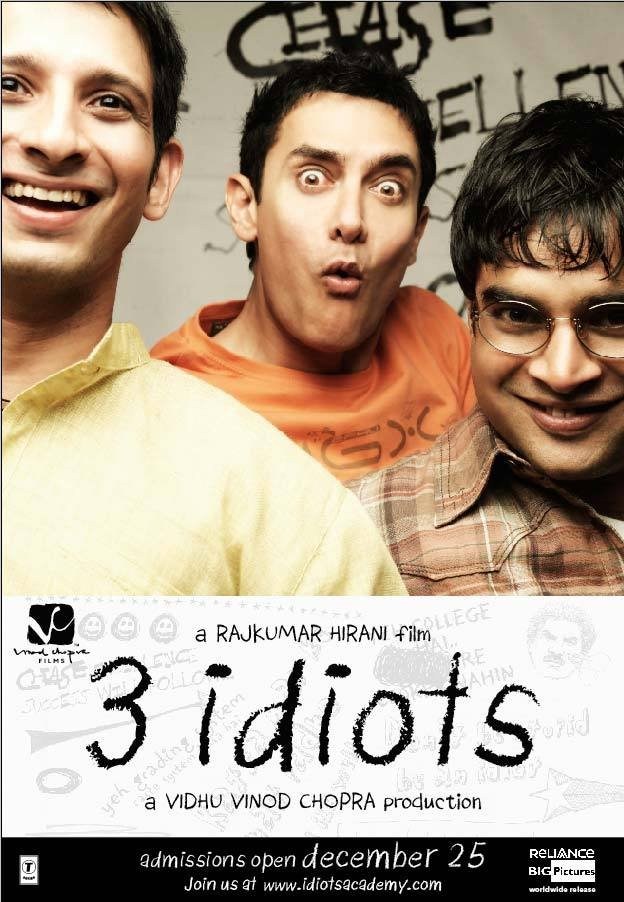 Poster de 3 IDIOTAS