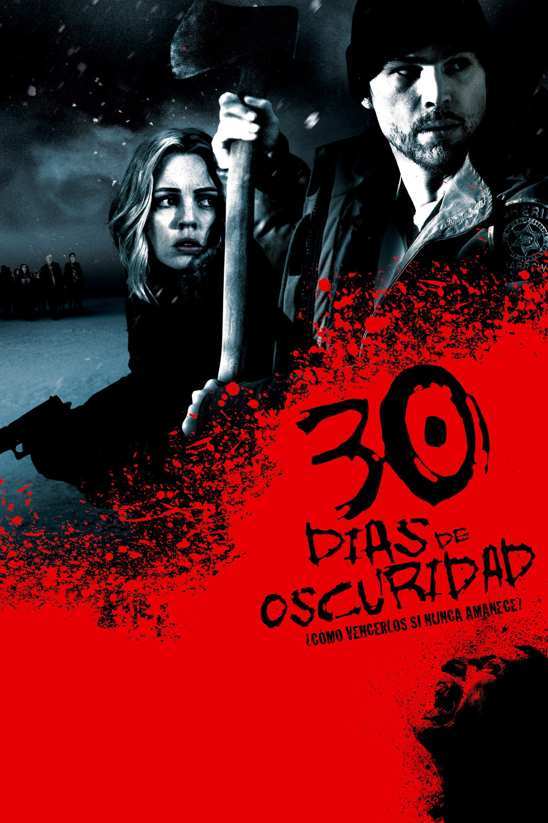 Poster de 30 DÍAS DE OSCURIDAD en español