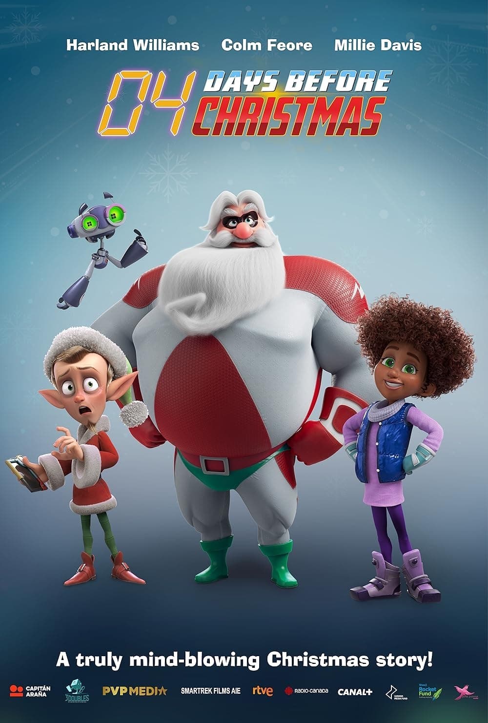 Poster de SUPERKLAUS en inglés