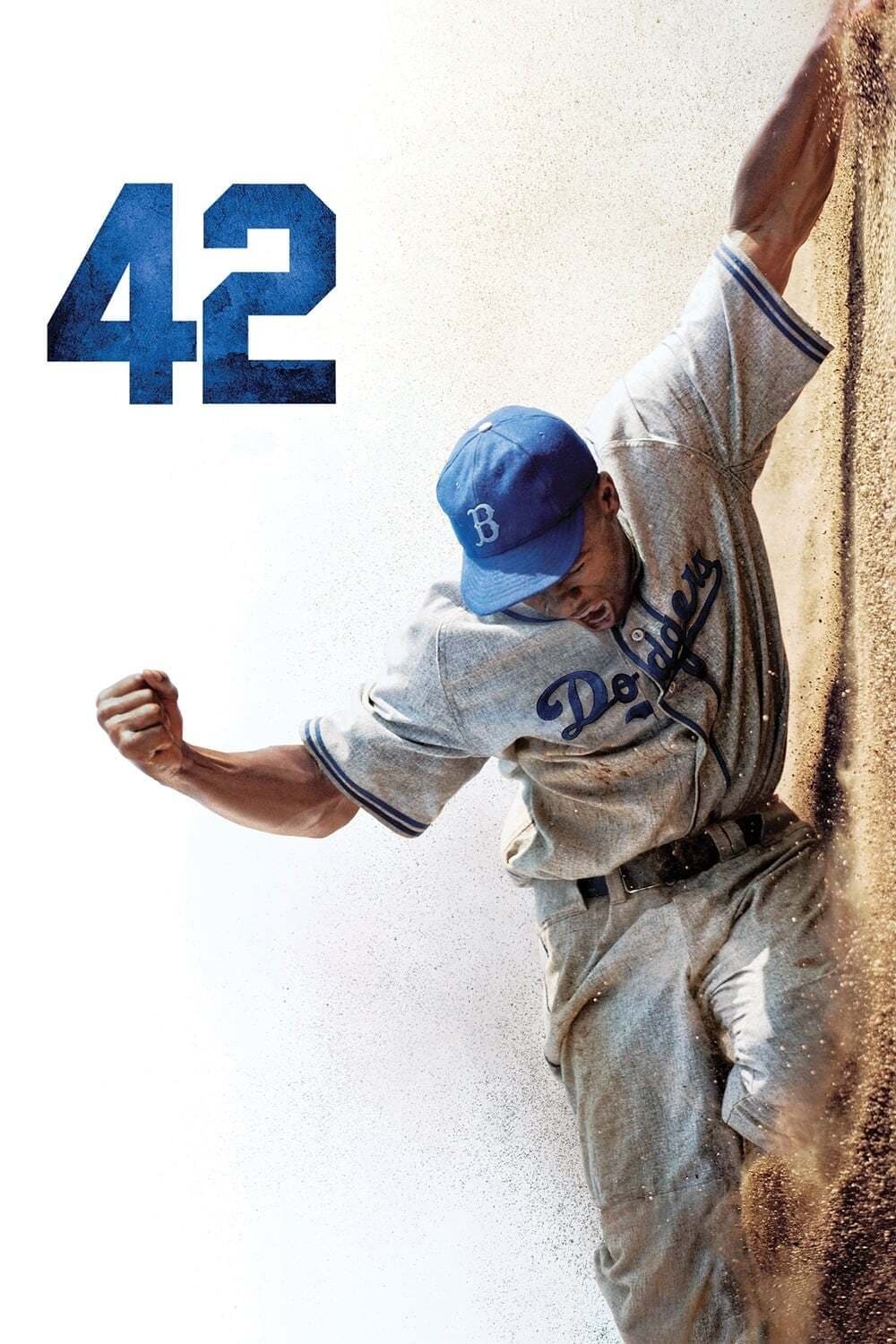 Poster de 42: LA VERDADERA HISTORIA DE UNA LEYENDA DEL DEPORTE en inglés