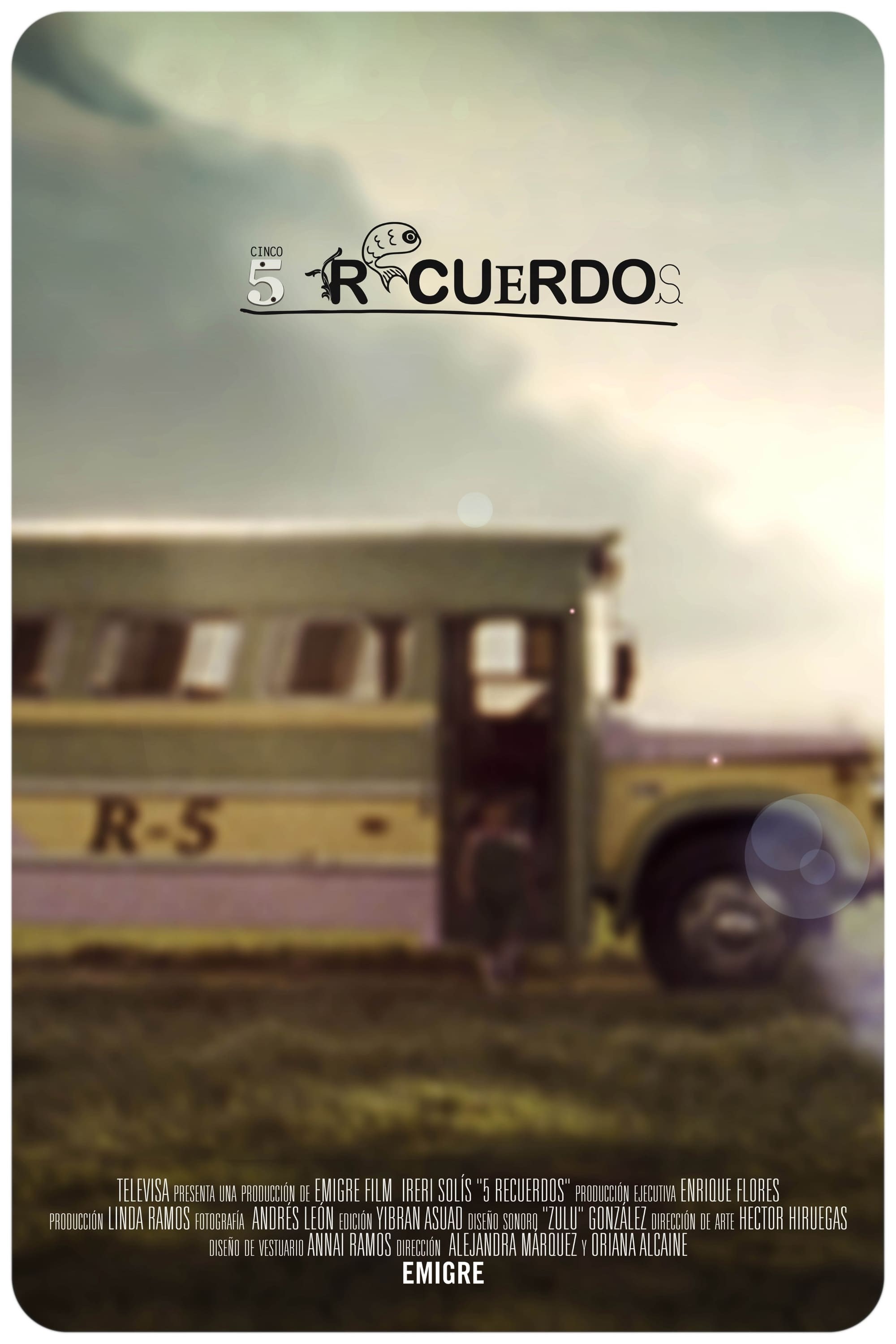Poster de 5 RECUERDOS en español