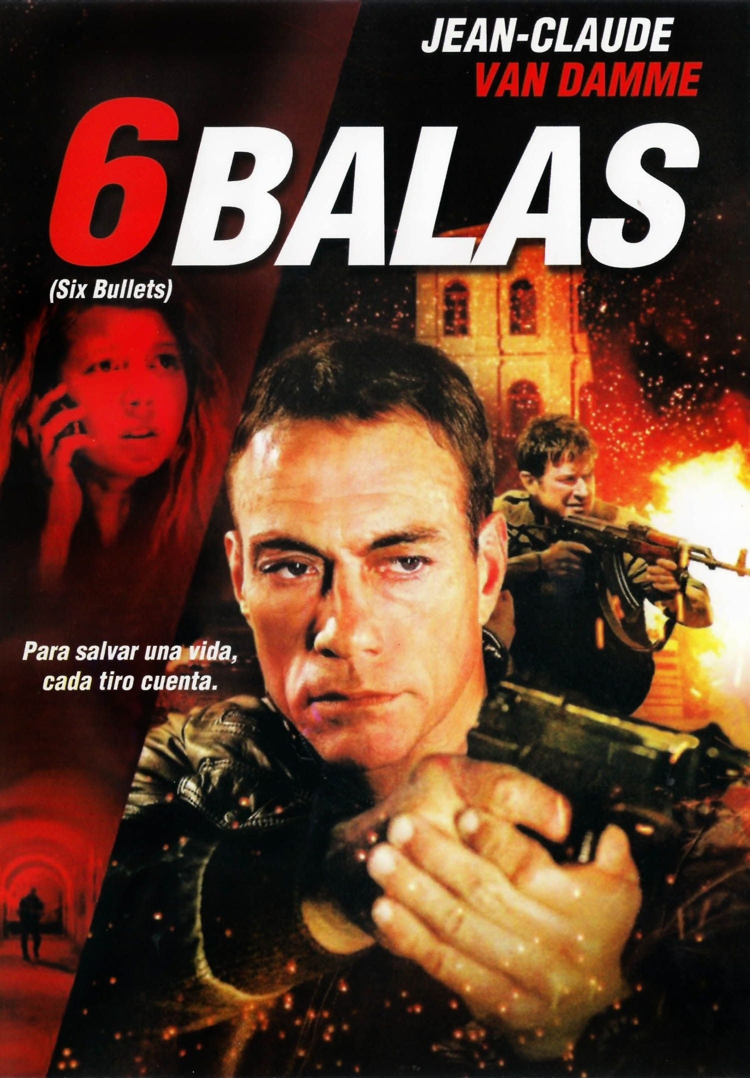 Poster de 6 BALAS en español