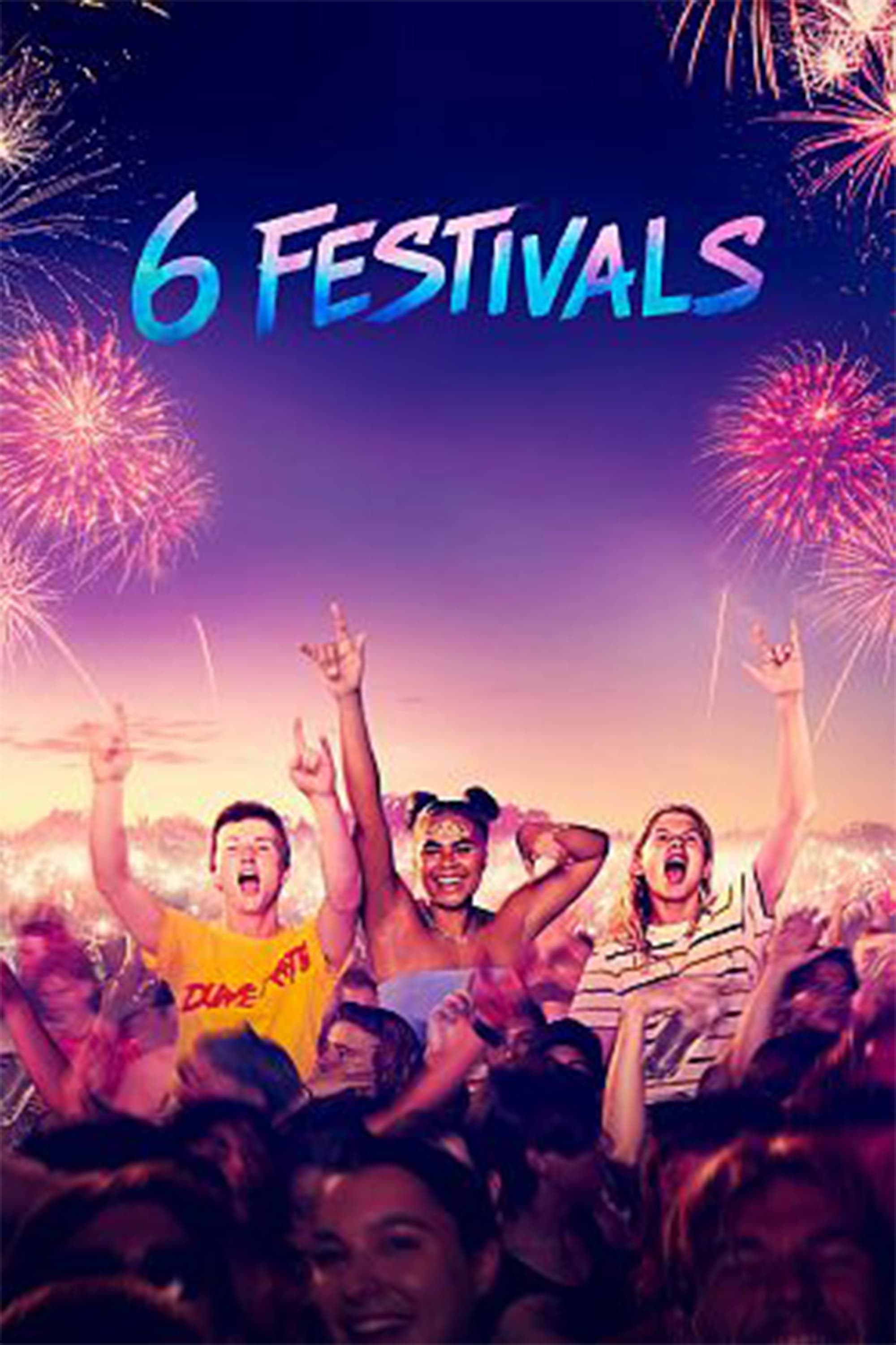 Poster de 6 FESTIVALS en inglés