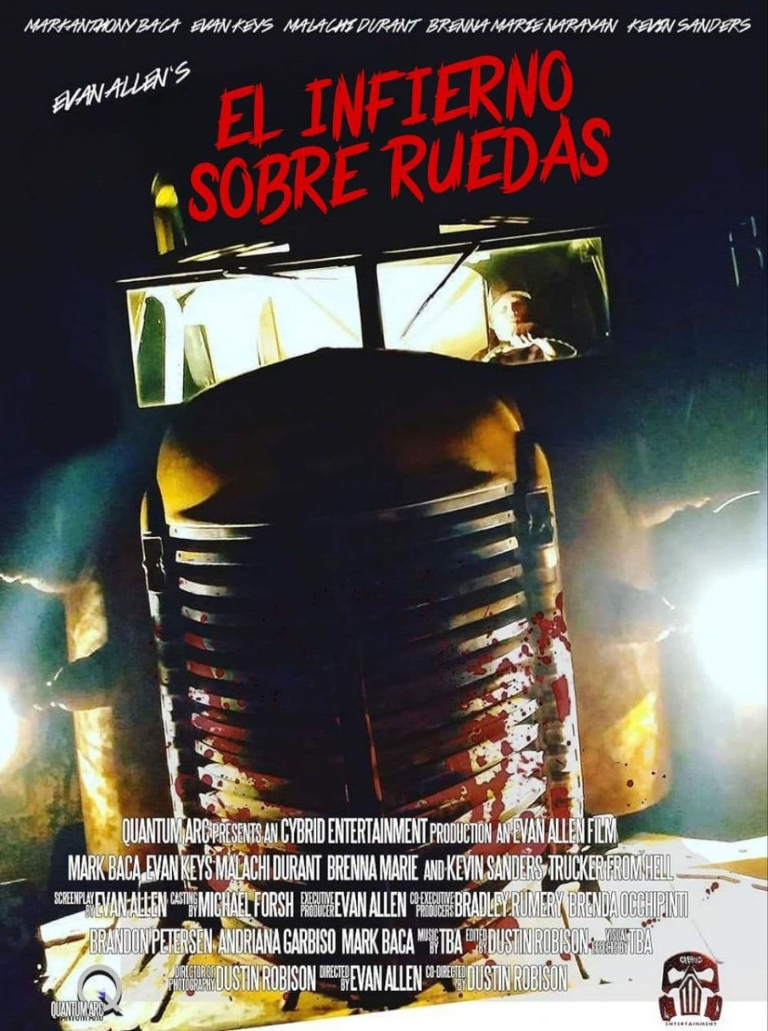 Poster de 6 WHEELS FROM HELL! en español