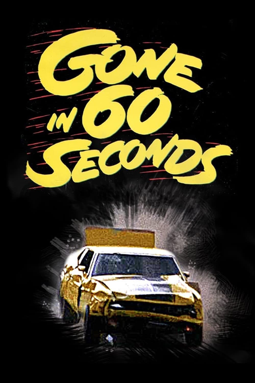Poster de 60 SEGUNDOS en inglés