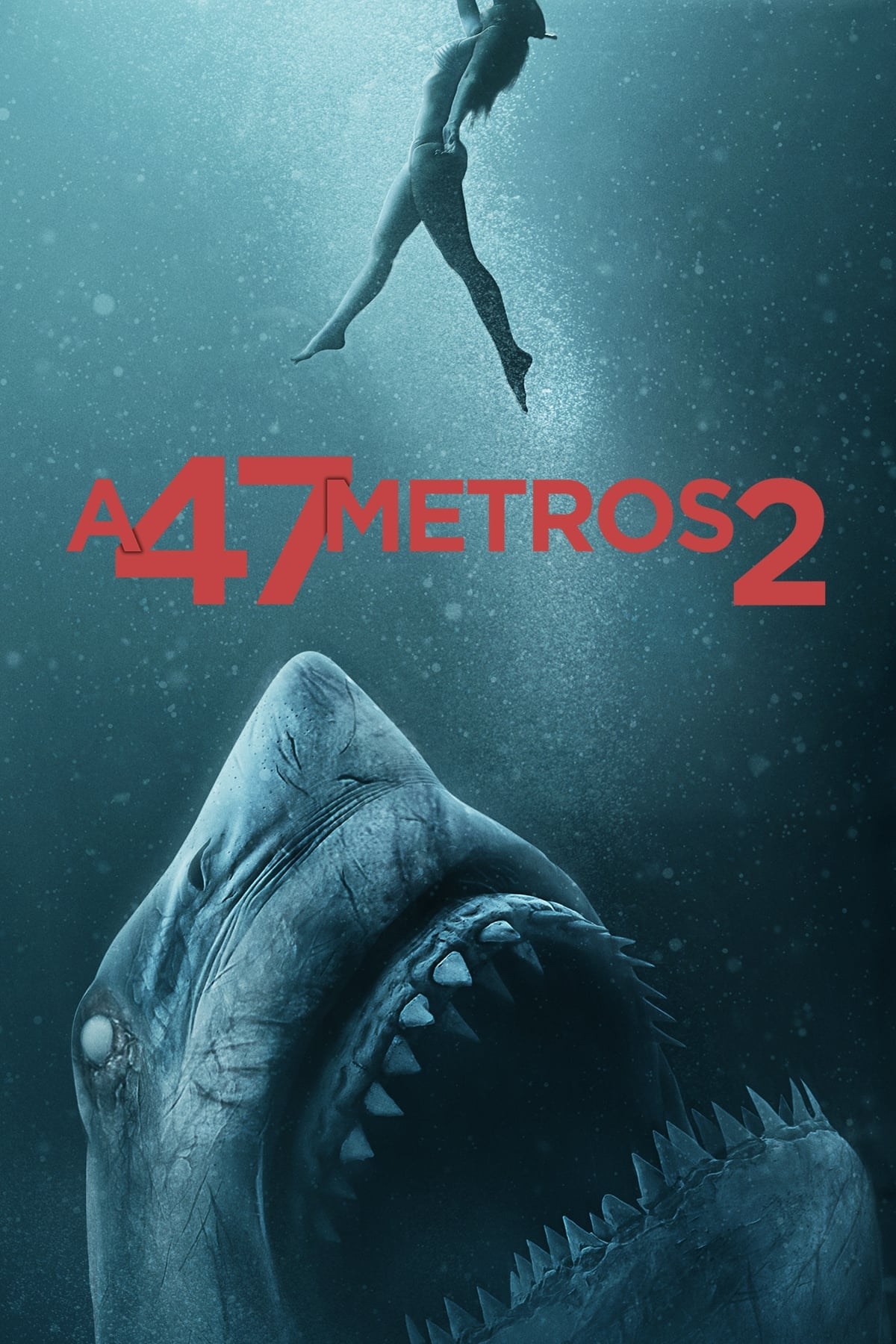 Poster de A 47 METROS 2: EL TERROR EMERGE en español